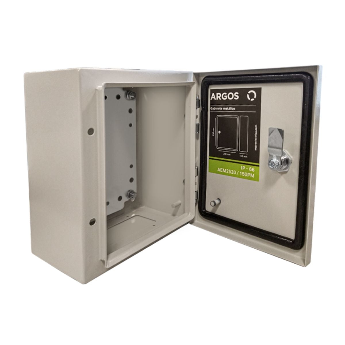 Gabinete Metalico Argos 400 x 300 x 200mm Proteccion IP-66