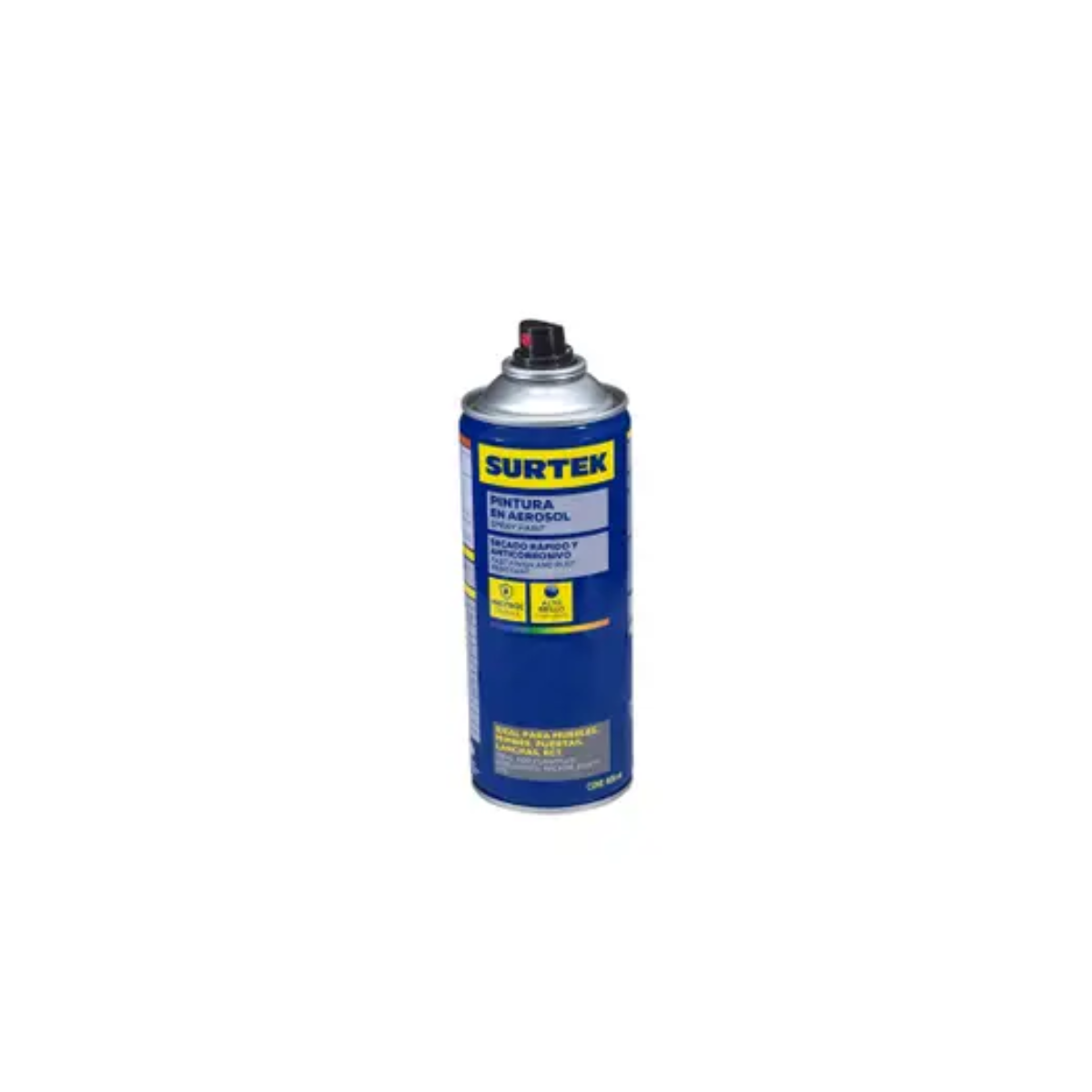 Pintura Aerosol Surtek 400 ml Color Blanco Brillante