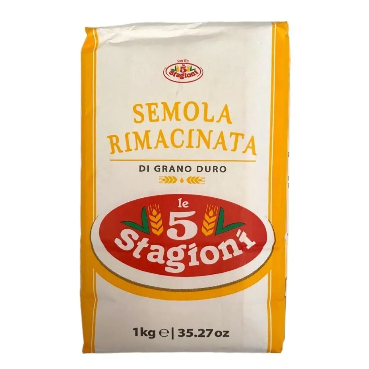 Harina Italiana 00 Le 5 Stagioni Semola Rimatinata 1kg Le 5 Stagioni