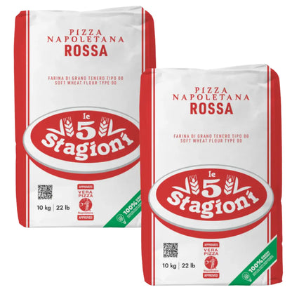 10kg Harina Trigo 00 Pizza Napolitana Le 5 Stagioni Le 5 Stagioni