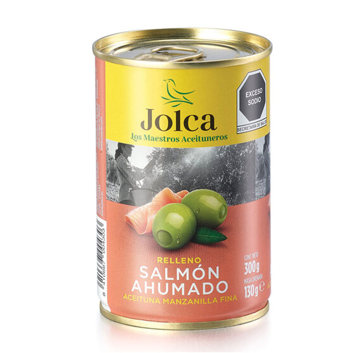 Aceitunas Rellena de Salmón 300g - Aceitunas La casa del bacalao