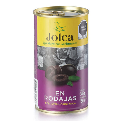 Aceituna Negra en Rodajas 345g - Aceitunas La casa del bacalao