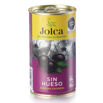 Aceituna Negra Deshuesada 350g - Aceitunas La casa del bacalao