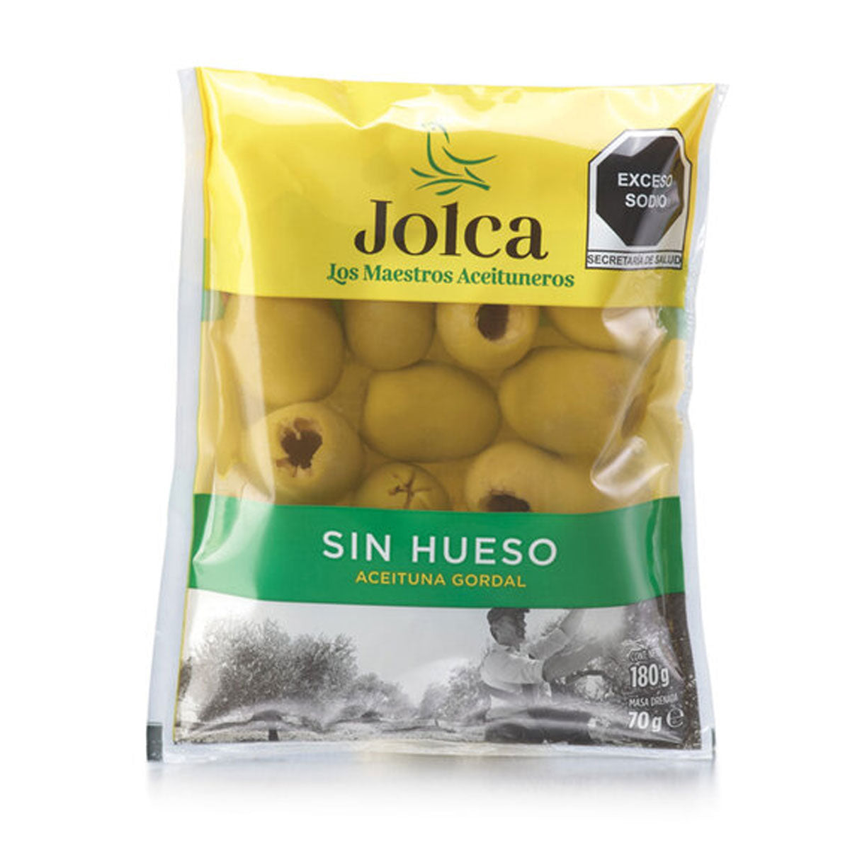 Aceituna Gordal Sin Hueso 180g - Aceitunas La casa del bacalao