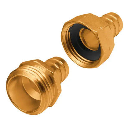Conexión para manguera latón Macho y Hembra 3/4" NPT Aksi Aksi