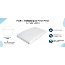 Protector Plastico Pintar Uso rudo 10 m² Aksi