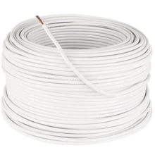 Cable THW CCA UL Cal. 12 blanco, rollo de 100 mts Aksi - Aksi