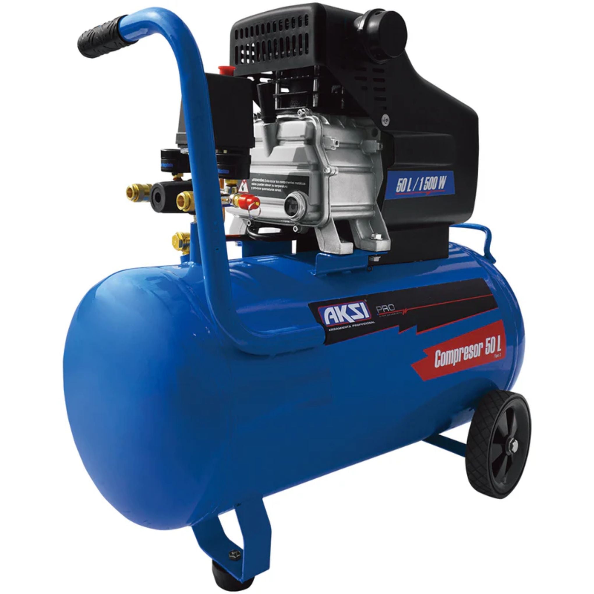 Compresor Profesional Aksi Arranque Automatico y Manual