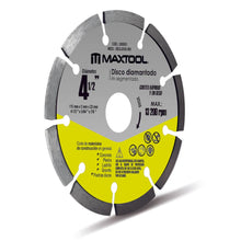 Disco Rin Segmentado Bassic Maxtool Diamantado