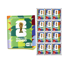 Copa Mundial 2026 Album Pasta Suave + 25 Sobres
