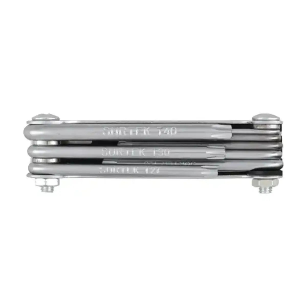 Juego Llaves Torx Surtek Navaja Estuche Metálico - Lock - detalle