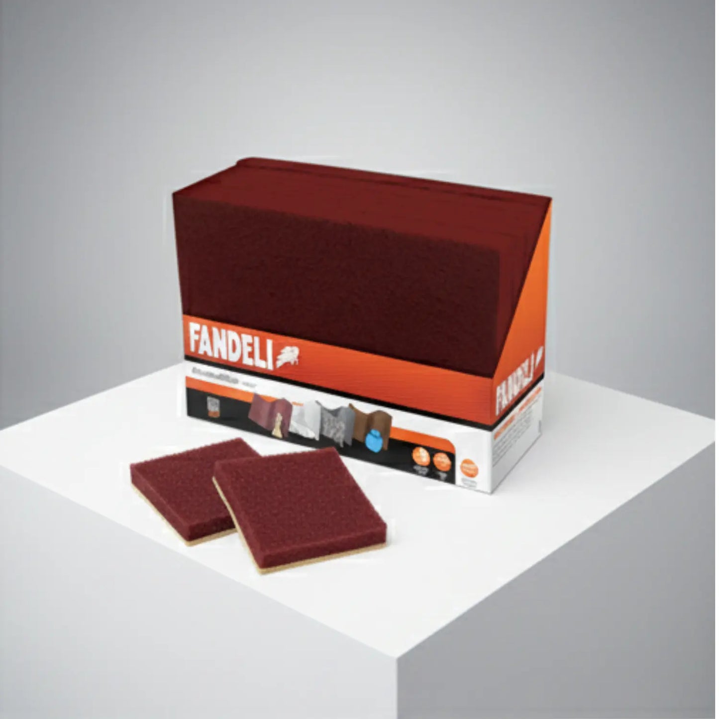 Pack 50 piezas Fibra Marrón Fandeli 6" x 9" Fandeli