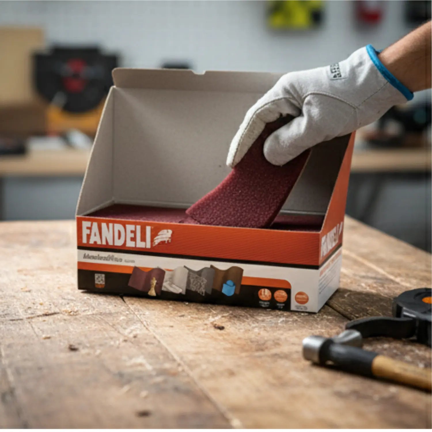 Pack 50 piezas Fibra Marrón Fandeli 6" x 9" Fandeli