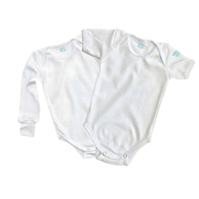 Pañalero Blanco Ropa Bebé Niño Niña Manga Larga y Corta