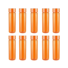 10 Cilindros Plástico Agua 850 ml Colores Anfora Botella Agua Promoopcion