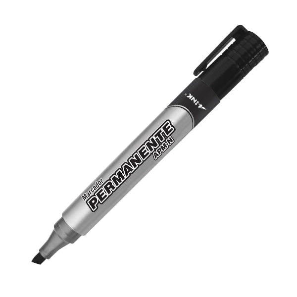 Marcador Permanente A-ink Punta Cincel Colores