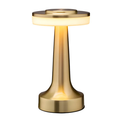 Lampara De Mesa LED 3 Temperaturas Color Dorado Adir