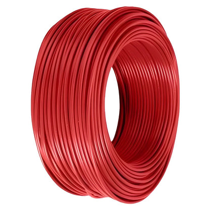 Cable Eléctrico Thhw Rojo Calibre 8 100 Metros Argos 110008x