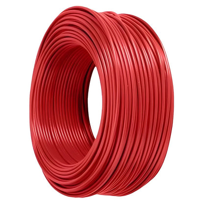 Cable Eléctrico Thhw Rojo Calibre 8 100 Metros Argos 110008x