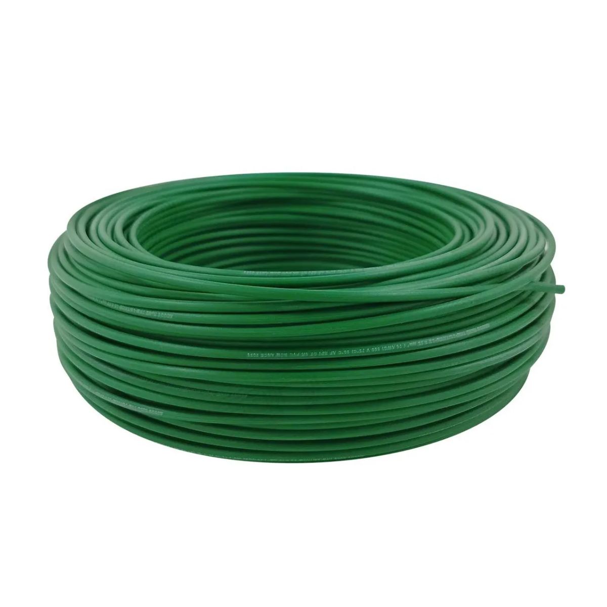 Cable Rohs Thw-ls/thhw-ls Argos 100m #12 Verde Antiflama