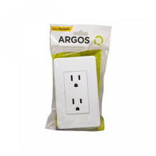 Contacto Doble Aterrizado Blanco 72 Mm Argos - Argos - detalle
