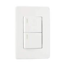 Apagador Sencillo Y Apagador Escalera Con Placa Blanca 36 Mm Argos - Argos
