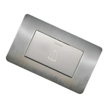 Apagador Para Timbre Con Placa De Acero Inoxidable 72 Mm Argos - Argos - detalle