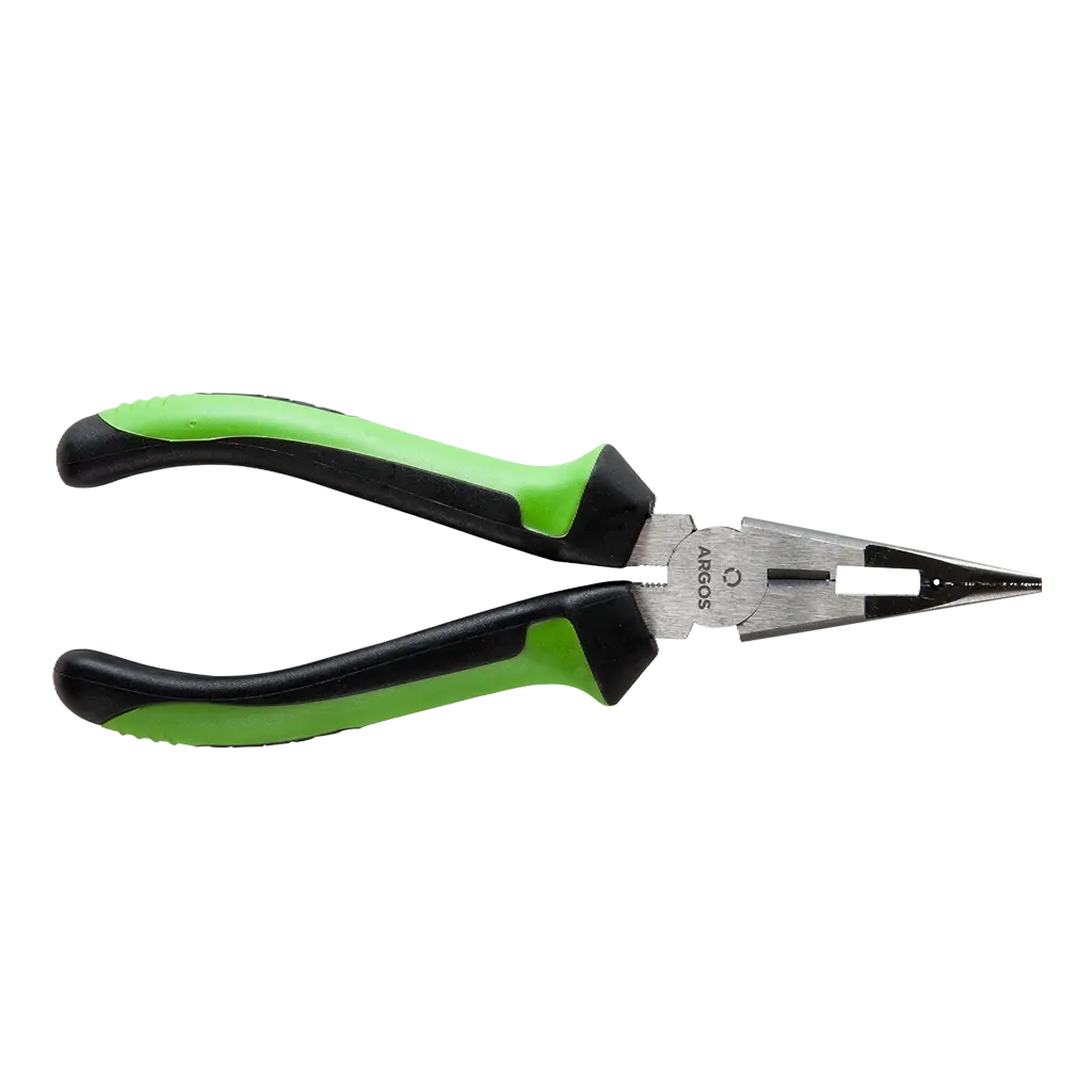 Pinza De Punta Corte Lateral Pelacables Y Ponchado 7" (177 Mm) Argos - Argos