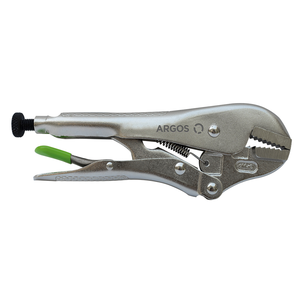 Pinza De Presión Con Mordaza Recta 10" (254 Mm) Argos