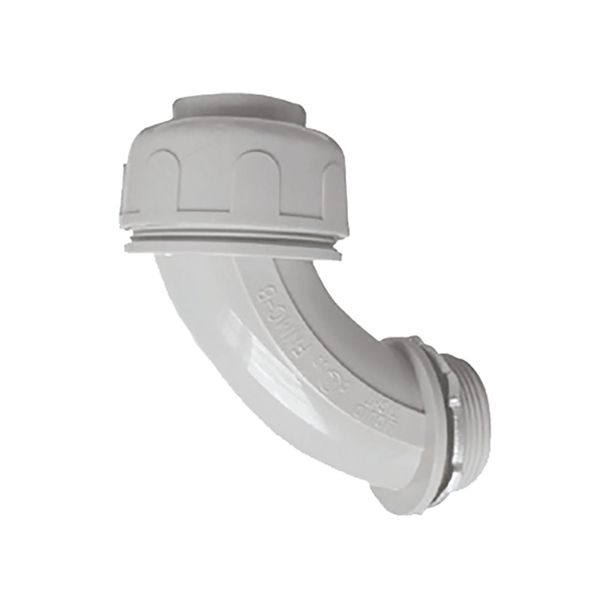 Conector Curvo Tubo Flexible No Metalico 1/2 Argos