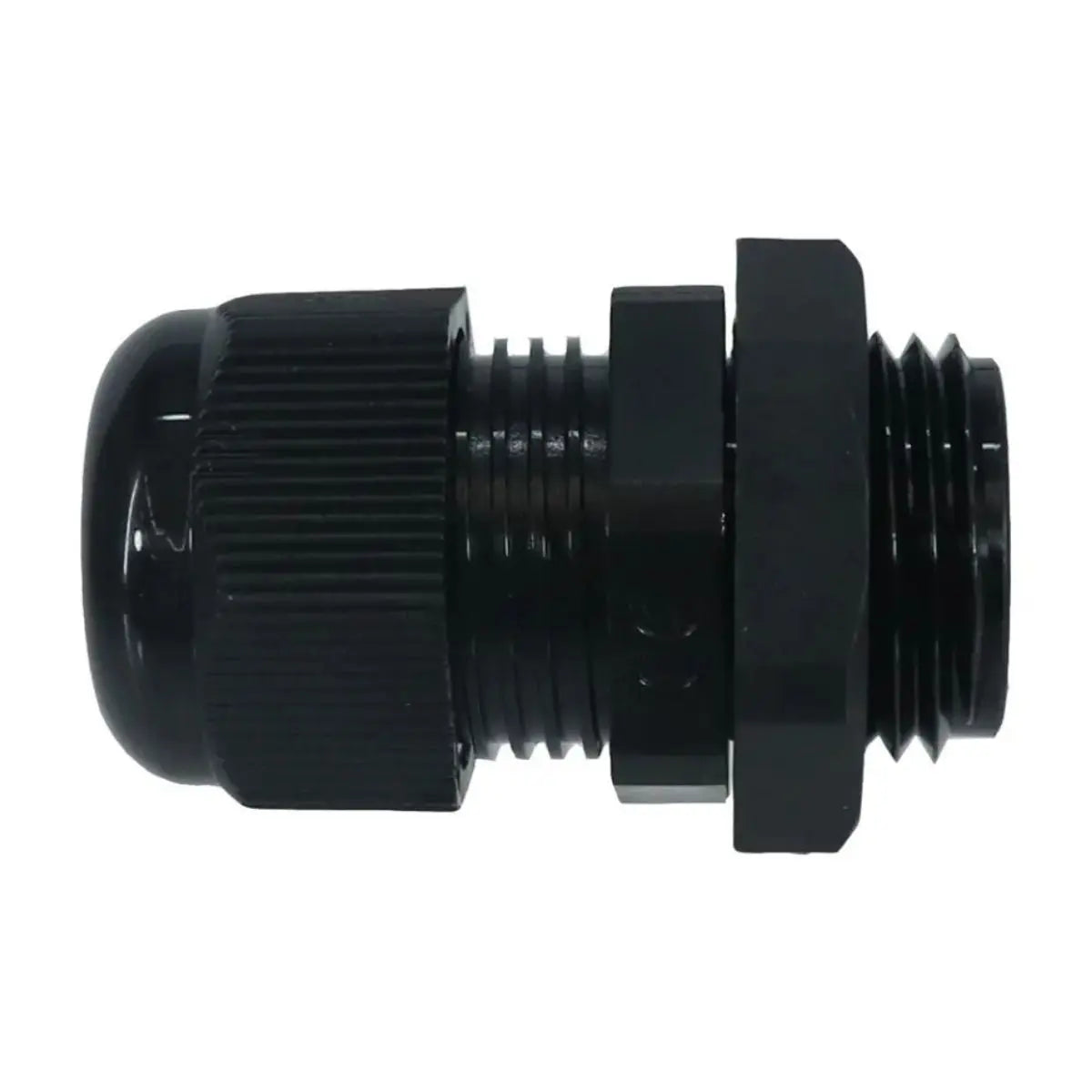 Pack 10 Conectores Glandula Nylon Argos 1/2 Pulgada Negro - Argos - empaque