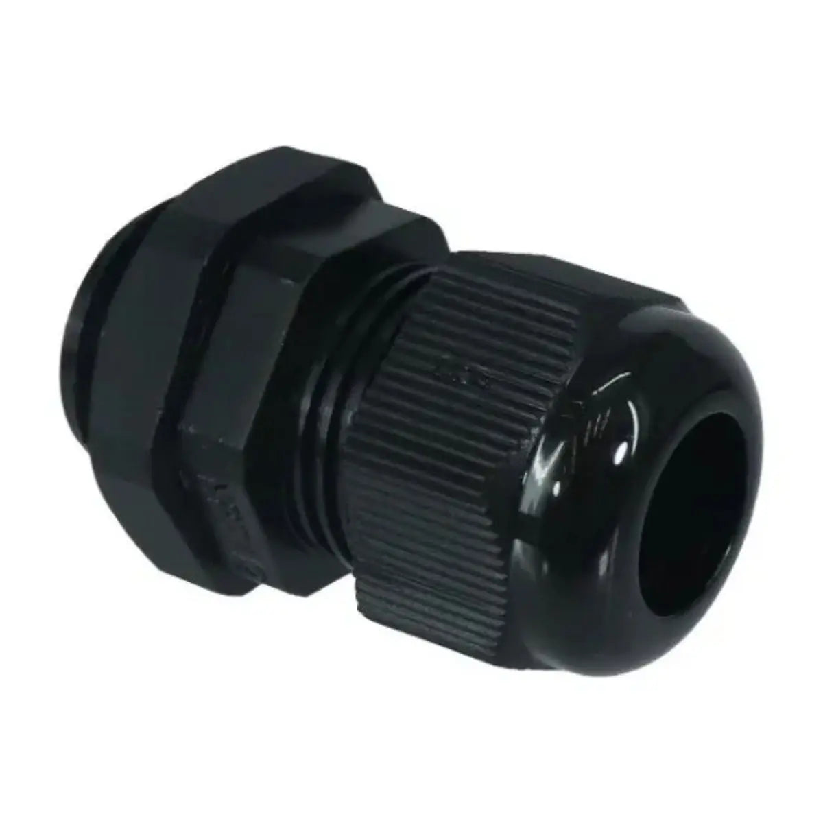 Pack 10 Conectores Glandula Nylon Argos 1/2 Pulgada Negro - Argos - detalle