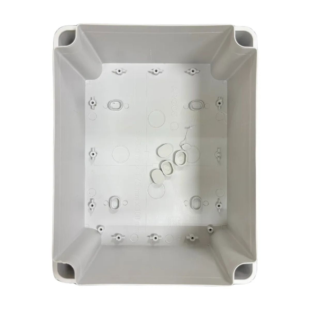 Caja Estanca Lisa Hueso Tornillos 225x175x100 Ip65 Argos