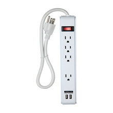 Argos Barra Multicontacto 4 Tomas Aterrizadas 2 Tomas Usb