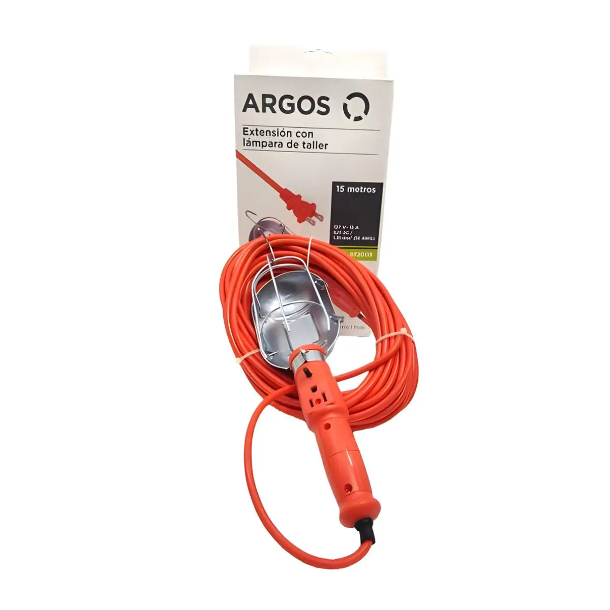 Argos Extension Uso Rudo Lampara Taller 15 Metros Argos