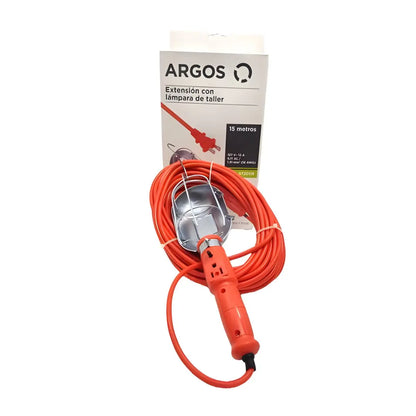 Argos Extension Uso Rudo Lampara Taller 15 Metros Argos