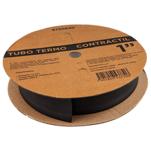 Tubo Termocontráctil 3/8" Negro Argos - Argos