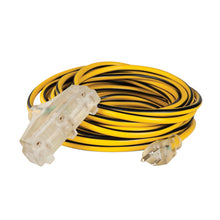 Argos Extension Uso Rudo 3X14 Iluminada 5 Metros Amarillo Negro