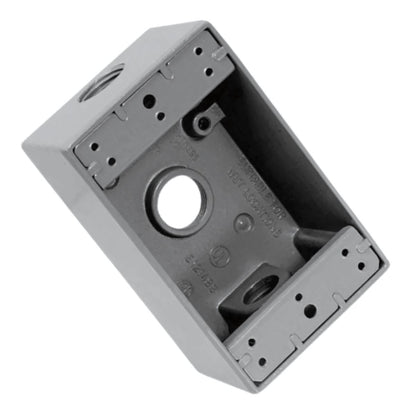 Caja Rectangular Aluminio Argos 71x116x50mm Intemperie