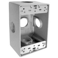 Cajas Electricas Argos Rectangular Aluminio 3 Orificios 3/4"