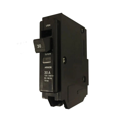 Interruptores Termomagneticos 1Polo 15A 120/240V~ 10kA Argos INNER 10PZ - Argos - vista lateral