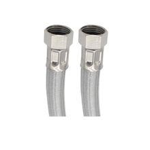 Manguera Para Boiler Flexible 1/2" X 1/2" X 80cm Acero Inoxidable Cnx