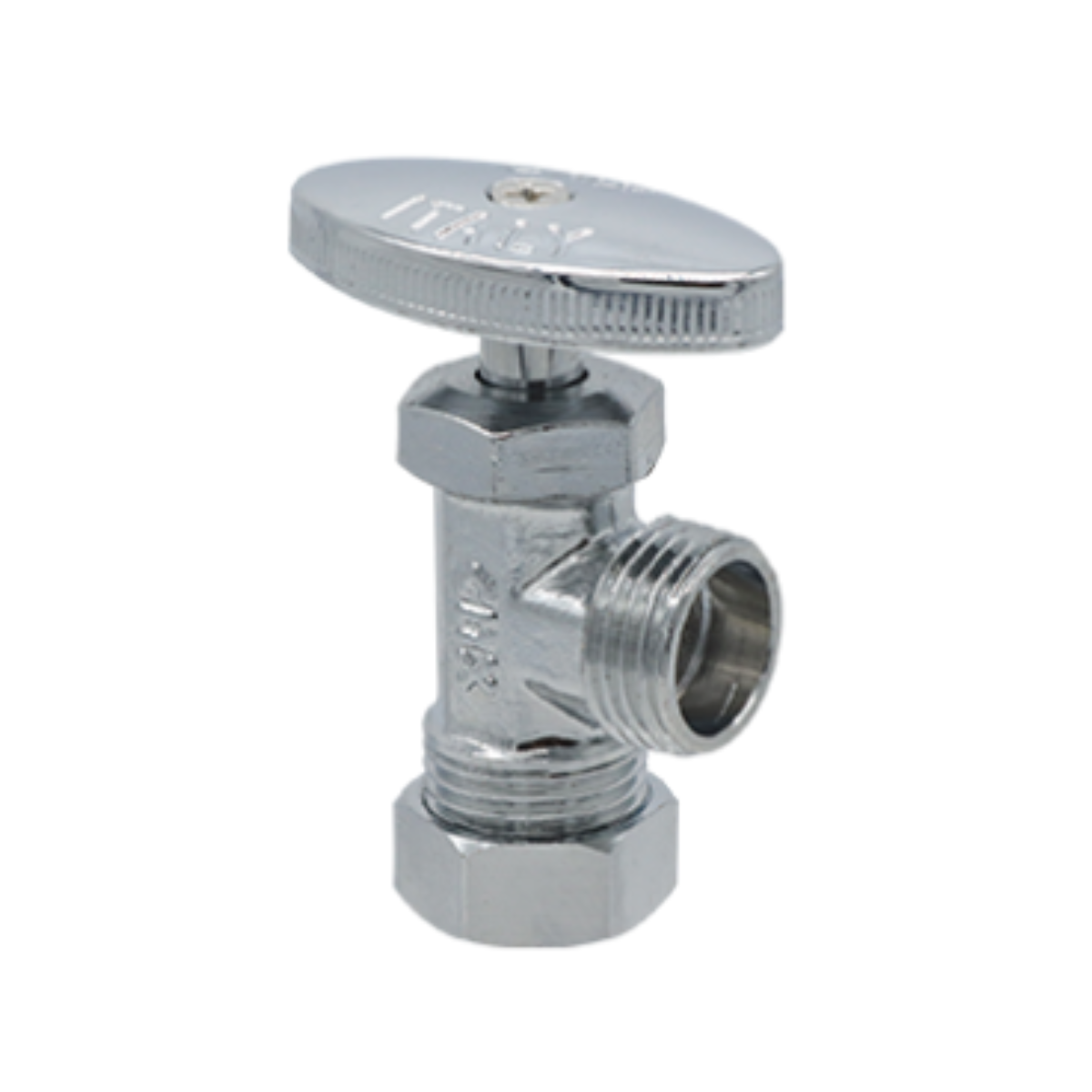 Válvula Angular Comp Macho 1/2" Para Agua Cnx