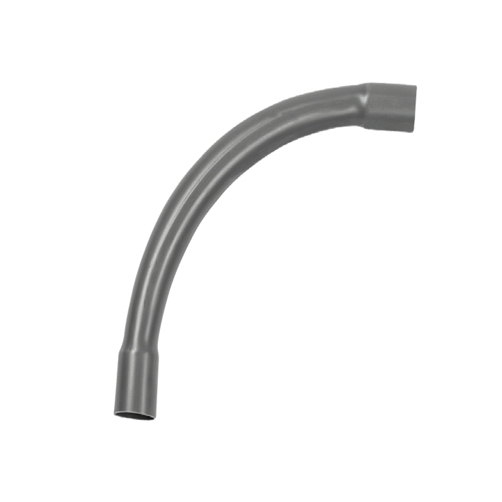 Codo De Pvc Cédula 40 76mm 3" Gris Argos