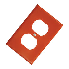 Placa Termoplastica Para Contacto Duplex Color Naranja Argos Argos