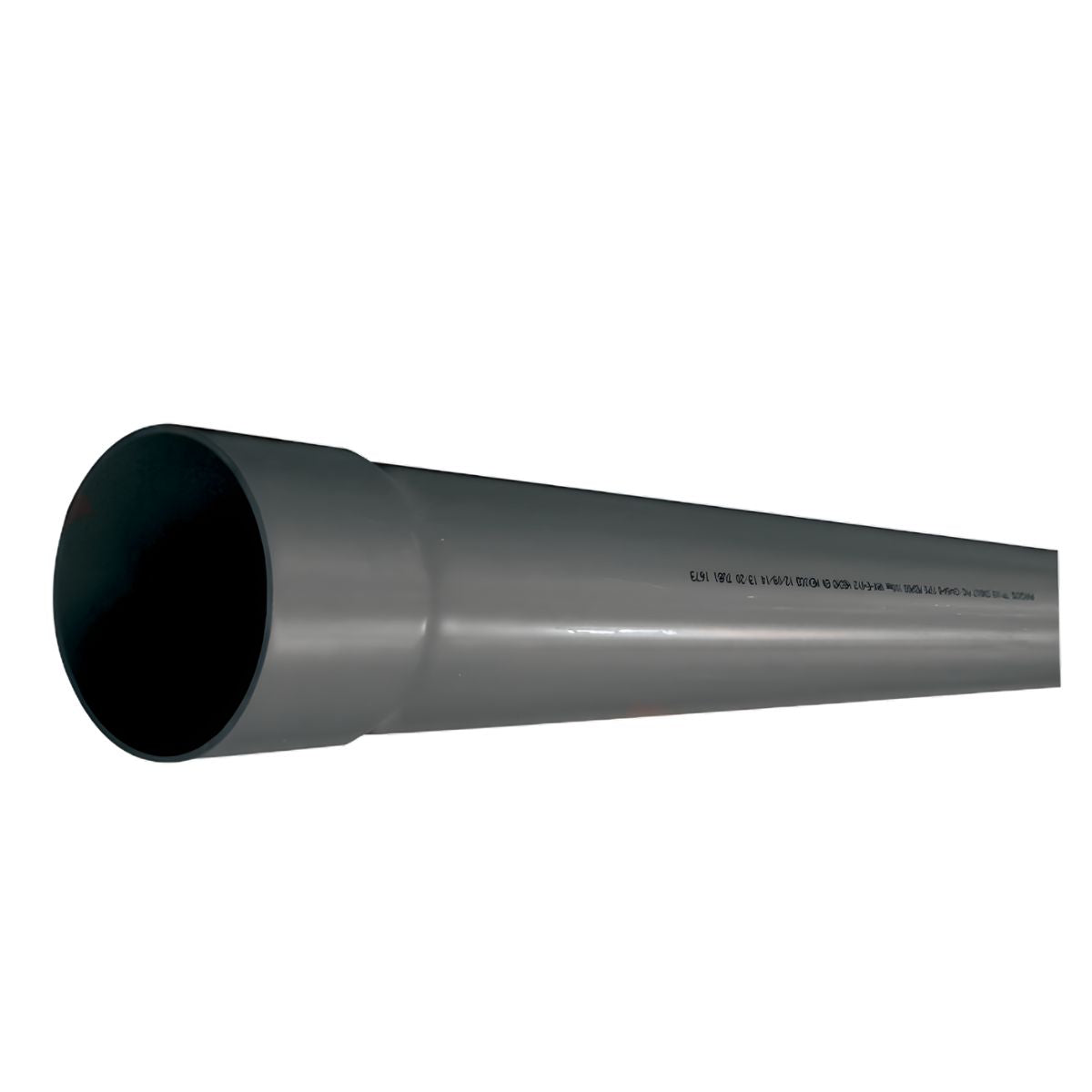 Tuberia De PVC Ligero 38 mm 1 1/2" Gris Argos