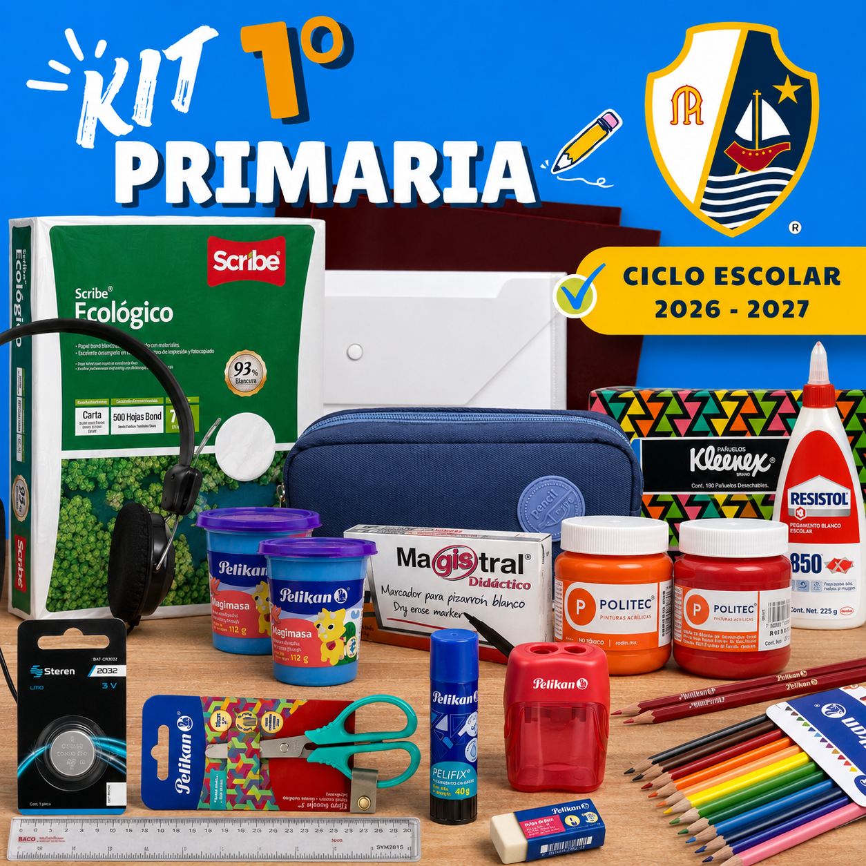 Kit 1ro Primaria Asunción