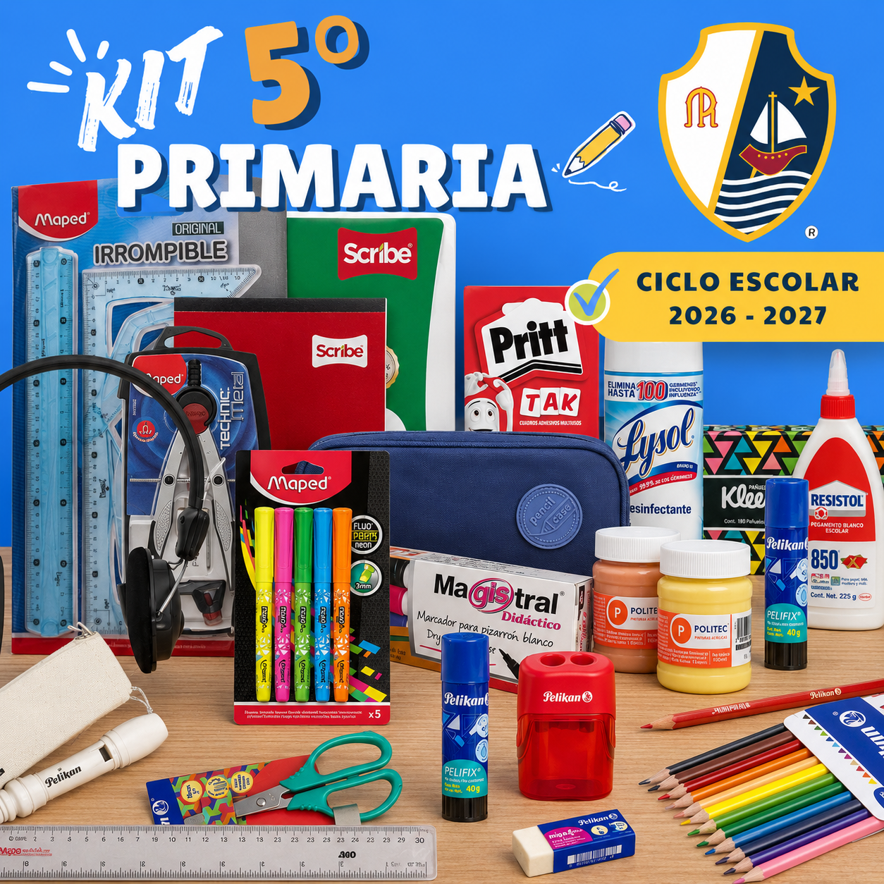 Kit 5to Primaria Asunción