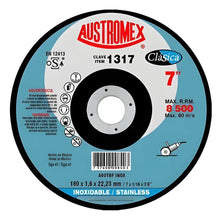 Disco Abrasivo Austromex Corte Acero 180x1.6x22.23 Mm 7puLG