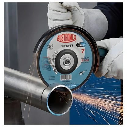 Disco Abrasivo Austromex Corte Acero 180x1.6x22.23 Mm 7puLG